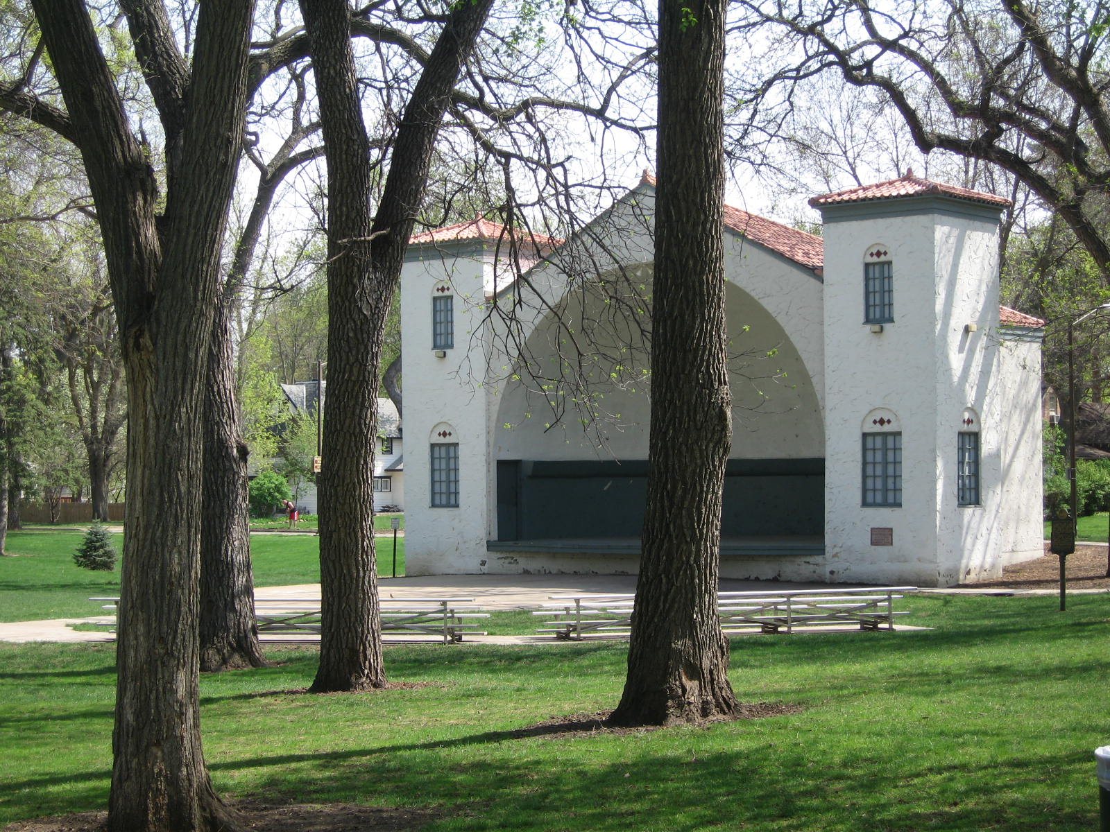 The band shell